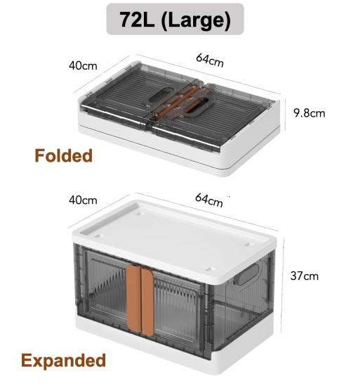 Discounted Collapsible Storage Box  Slight Cosmetic Damage