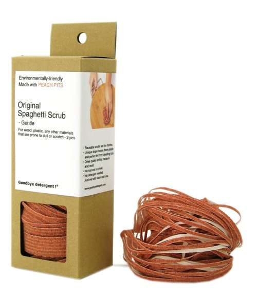 Spaghetti Dish Scrub (2 Piece) - Heavy Duty (yellow) / All purpose (red)