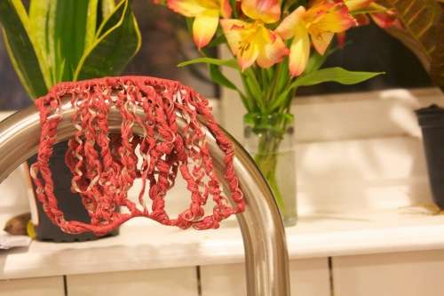 Spaghetti Dish Scrub (2 Piece) - Heavy Duty (yellow) / All purpose (red)