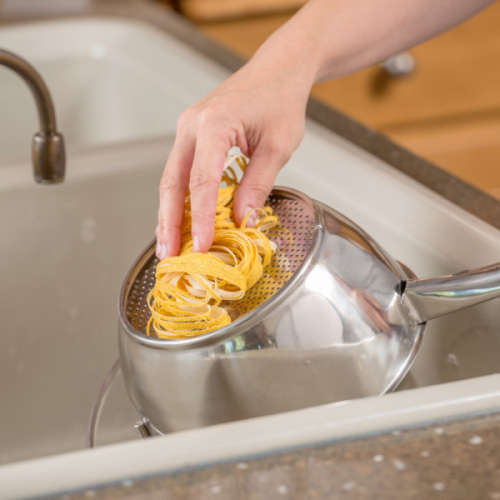 Spaghetti Dish Scrub (2 Piece) - Heavy Duty (yellow) / All purpose (red)