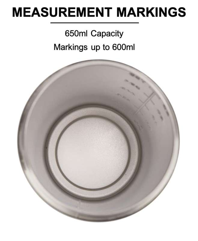 Double-Walled Stainless Steel Shaker Bottle - 600ml White