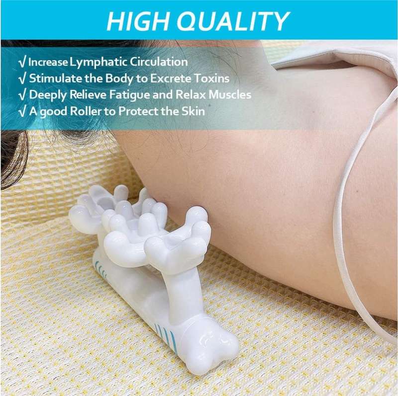 Fascia Release & Cellulite Remover Massage Tool with Sport Massage Oil Set