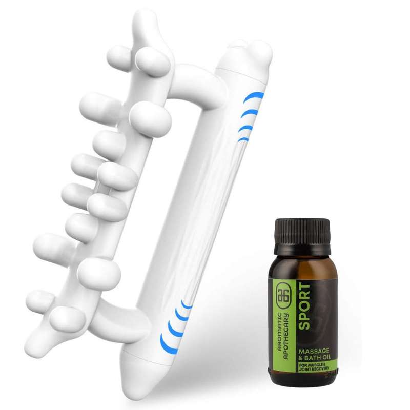 Fascia Release & Cellulite Remover Massage Tool with Sport Massage Oil Set