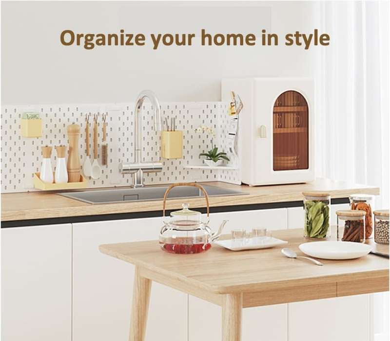 Standing Pegboard Organizer Set
