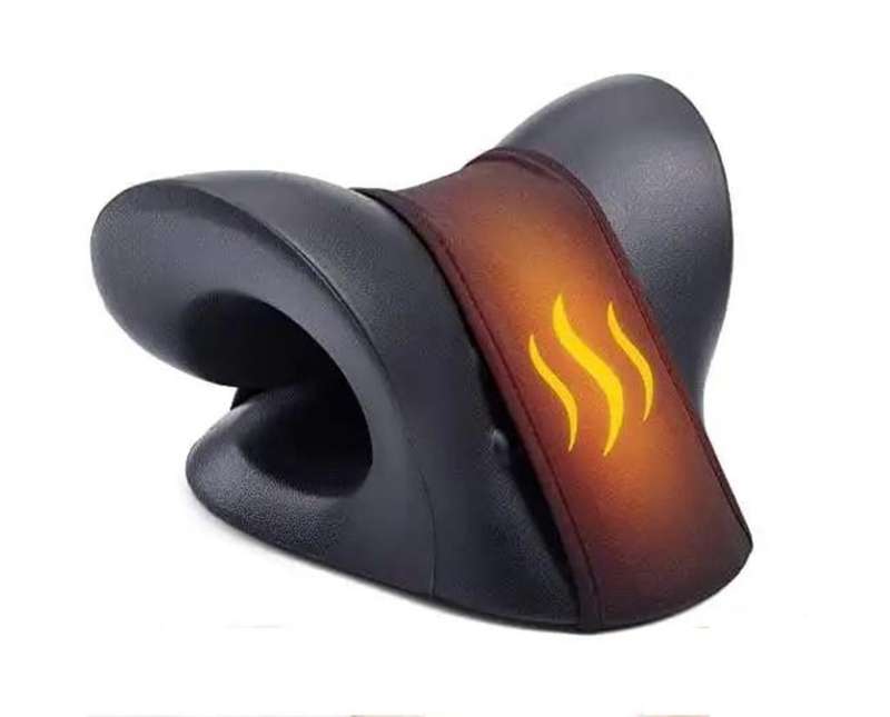 Neck Stretcher with Heating Pad for Neck Pain Relief