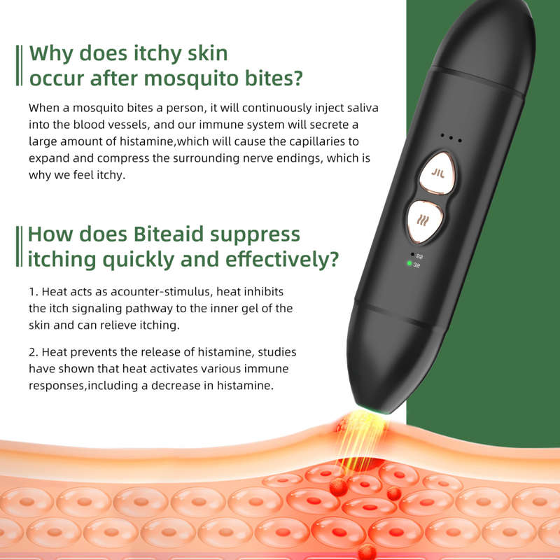 Insect Sting & Bite Relief Device (2-in-1 Suction and Heat)