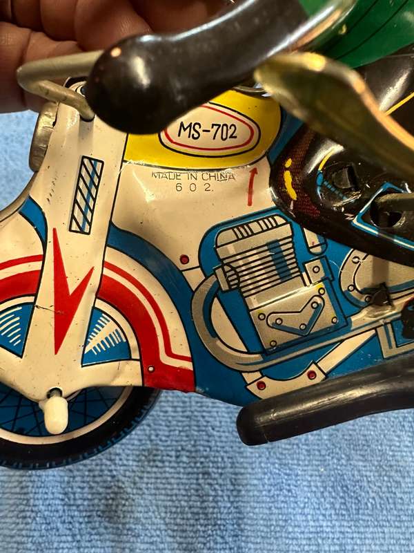 WIND-UP MOTORCYCLE