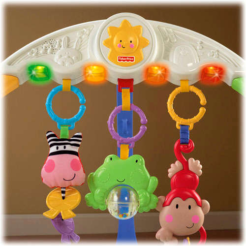 Fisher Price Discover 'n Grow Tracking Lights Musical Gym