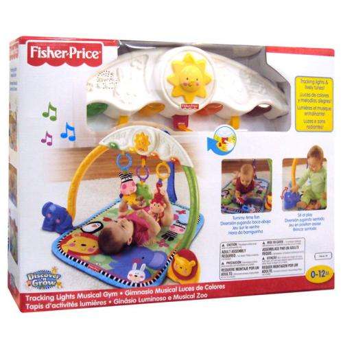 Fisher Price Discover 'n Grow Tracking Lights Musical Gym