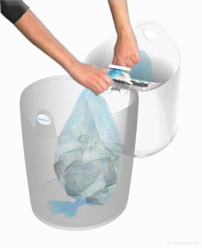 Angelcare Nappy Disposal Bin - 1 cartridge included in box