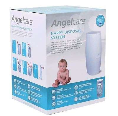 Angelcare Nappy Disposal Bin - 1 cartridge included in box
