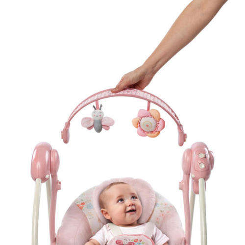 Ingenuity Soothe 'n Delight Portable Swing - Felicity Floral