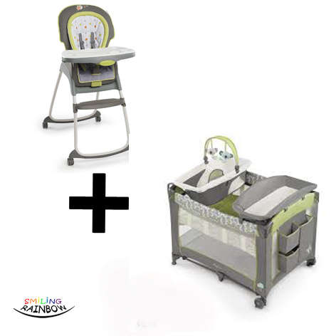 Ingenuity Combo | Brighton Playard + Marlo Feeding Chair