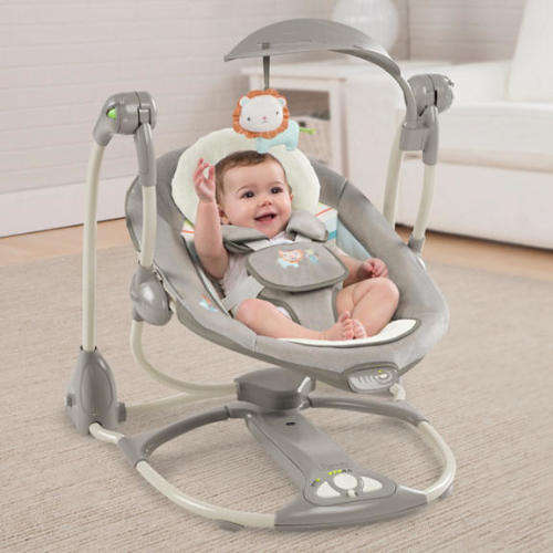 Ingenuity ConvertMe Swing-2-Seat Portable Baby Swing - Candler