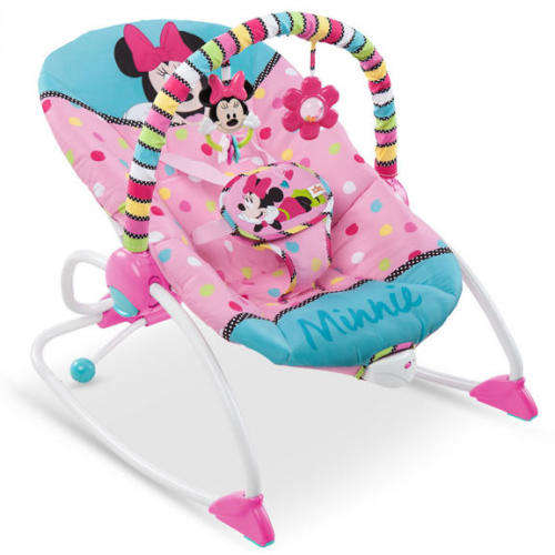 Disney Baby Minnie Mouse PeekABoo Infant to Toddler Rocker