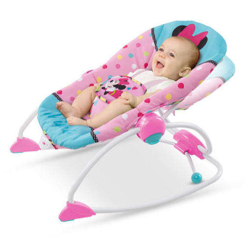 Disney Baby Minnie Mouse PeekABoo Infant to Toddler Rocker