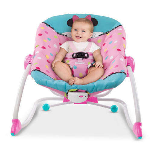 Disney Baby Minnie Mouse PeekABoo Infant to Toddler Rocker