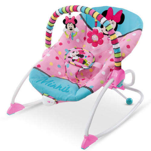 Disney Baby Minnie Mouse PeekABoo Infant to Toddler Rocker