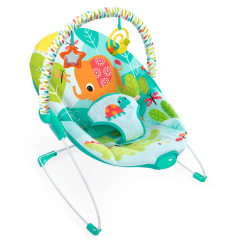 Bright Starts Raindrop Rainforest Baby Bouncer