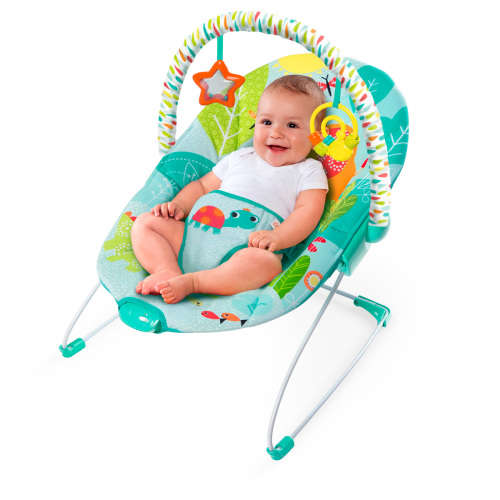Bright Starts Raindrop Rainforest Baby Bouncer