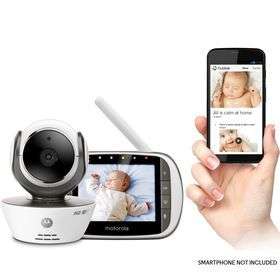 Motorola MBP853 - Connect Wi-Fi HD Video Baby Monitor