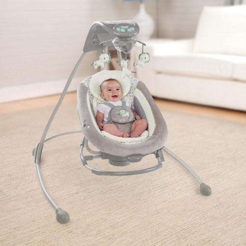 Ingenuity InLighten Cradling Swing & Rocker - Orson