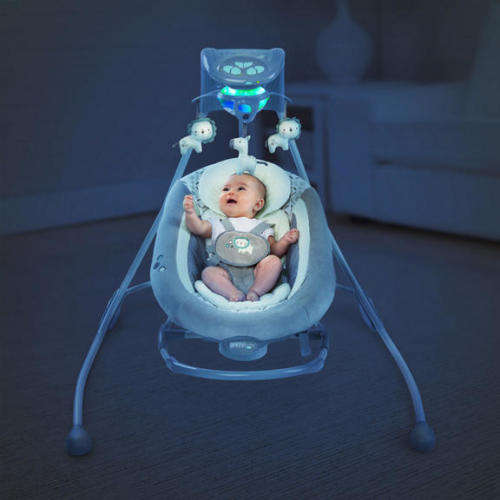 Ingenuity InLighten Cradling Swing & Rocker - Orson