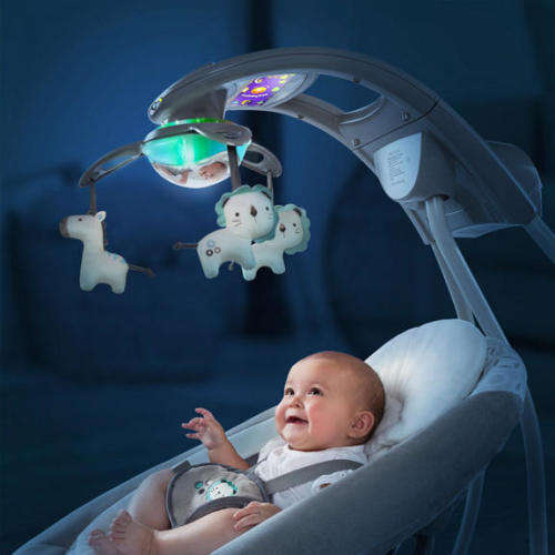 Ingenuity InLighten Cradling Swing & Rocker - Orson