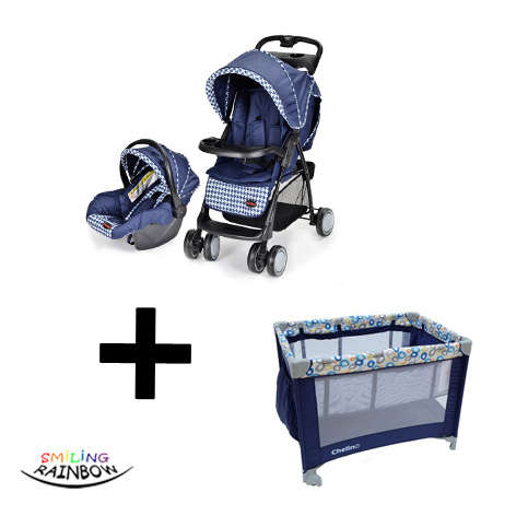 Chelino Titan Travel System Navy