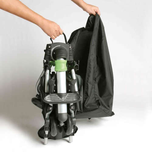 Move by Playette Backpack Baby Stroller - Geometric Red/Grey