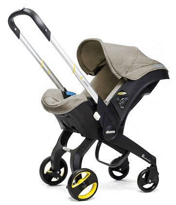 Doona Baby Car Seat & Stroller - Dune (Beige) + FREE gift