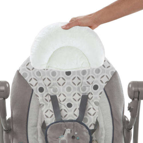 Ingenuity ConvertMe Swing-2-Seat Portable Swing - Orson + Free toy