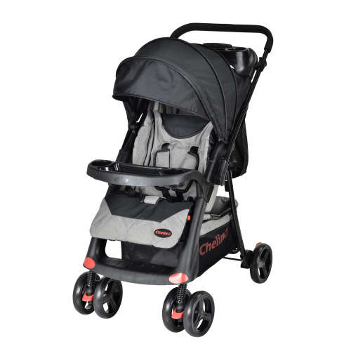 Chelino Tazz Stroller - grey black