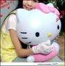 HELLO KITTY FLOOR LAMP****HUGE****