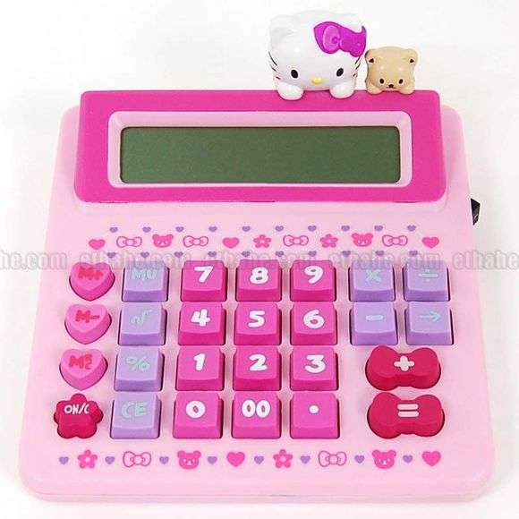 HELLO KITTY  CALCULATORS