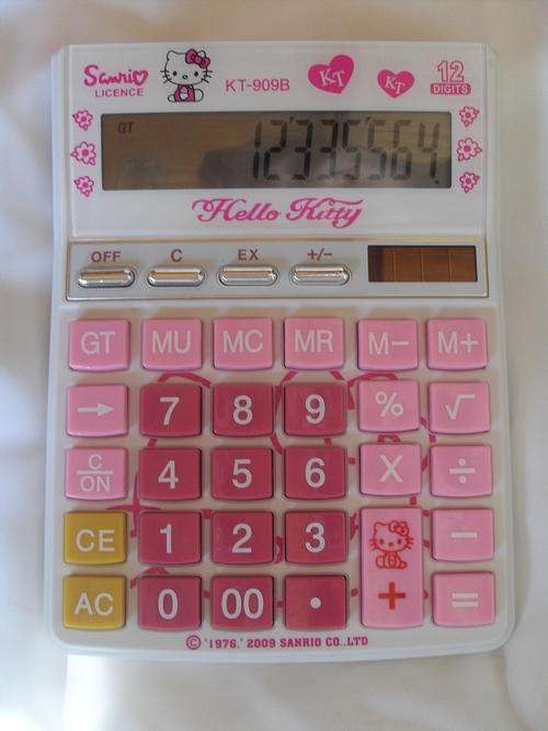 HELLO KITTY  CALCULATORS
