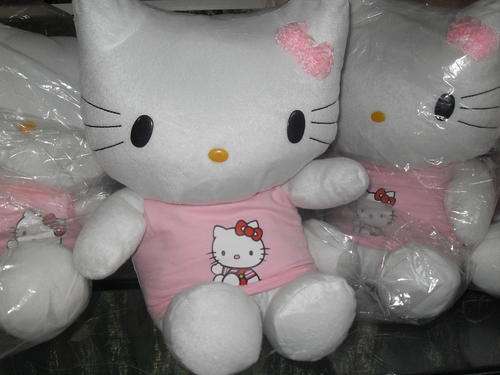 HELLO KITTY plush 30cm with build a bear t shirt