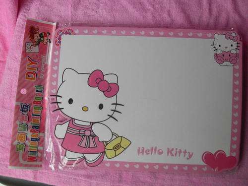 HELLO KITTY WHITEBOARD WITH MARKER