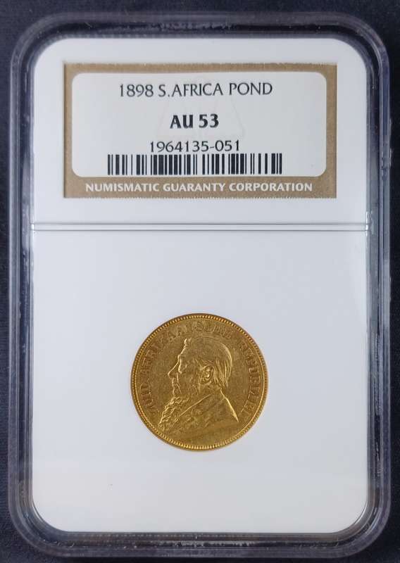 1898 ZAR Gold Pond * Starting @ R1