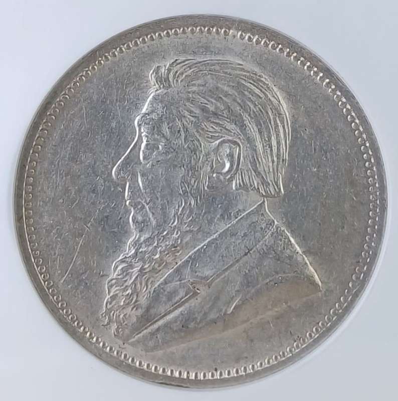1897 ZAR 2 Shilling * NGC AU58