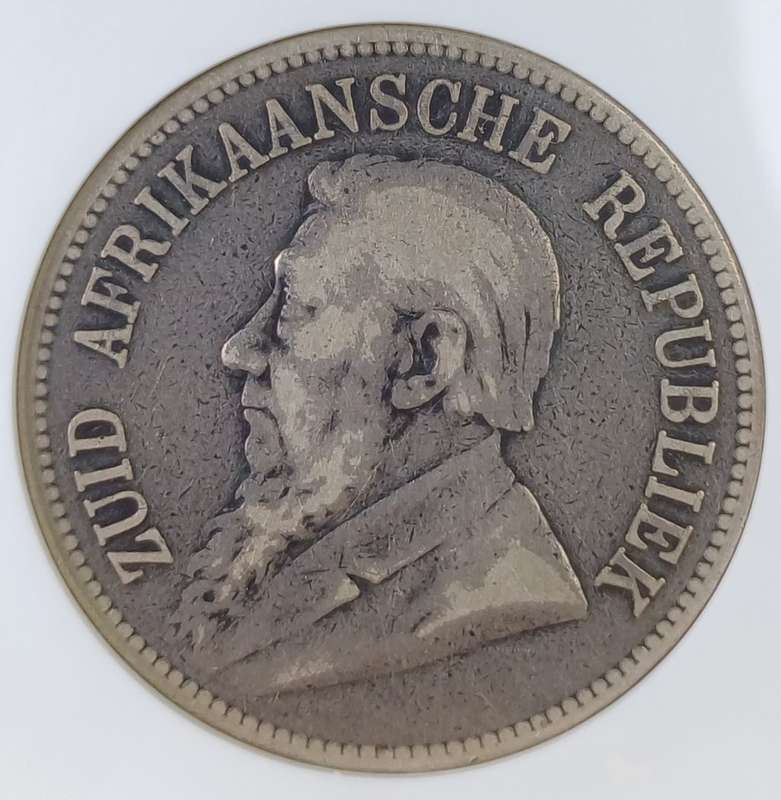 1892 ZAR 5 Shilling * NGC G6