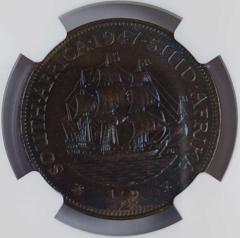 1947 SA ½ Penny * NGC PF64 BN