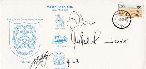 South African Air Force - Signed Cover