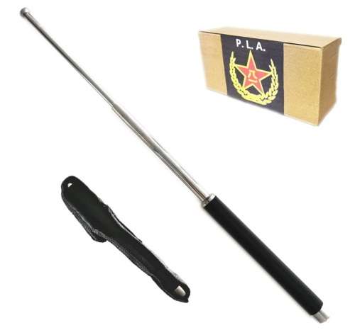 Baton Heavy Duty Extendable 23~62cm With Waist Belt Holster