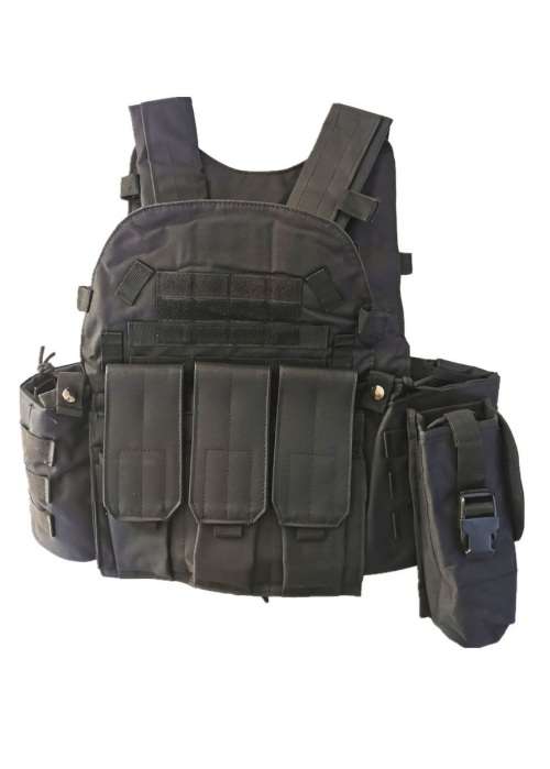 PLA Bullet Proof Tactical Vest - Armor Shield Not Included