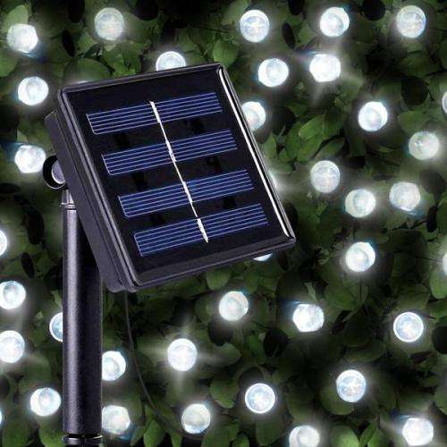 String Lights Fairy Lights Outdoor Solar -100 LED Bulbs Christmas Lights x4 White