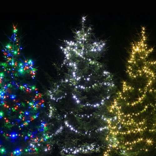 String Lights Fairy Lights Outdoor Solar -100 LED Bulbs Christmas Lights x4 White