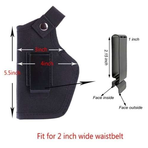 P.L.A. Universal Left and Right Gun Holster -JD-16