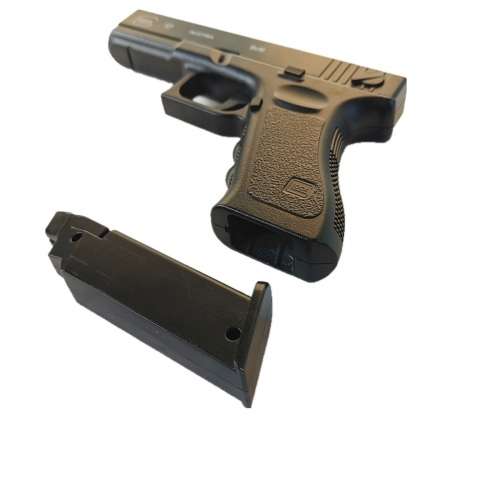 Air Soft BB Gun Glock 17 Gen 3 Replica Pistol Alloy Metal Toy Gun + 1000 BB