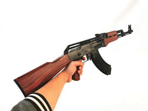 AK47 Airsoft Assault Rifle BB Toy Gun Real Sized -87cm -1.2kg + BB Bullets